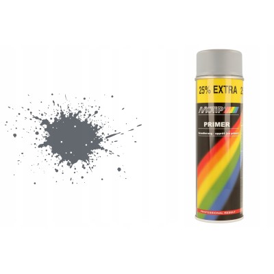 MOTIP PODKŁAD SZARY FARBA...