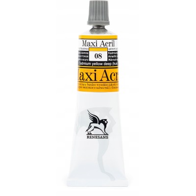 MAXI AKRYL 60 ml 8 ŻÓŁTA...