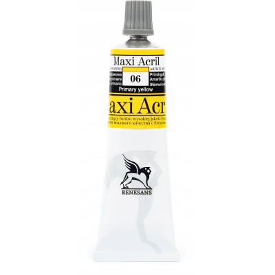 MAXI AKRYL 60 ml 6 ŻÓŁTA...