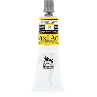 MAXI AKRYL 60 ml 5 ŻÓŁTA...