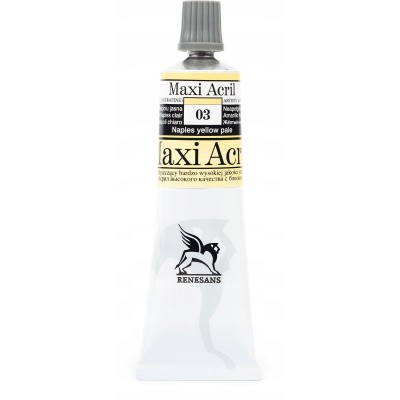 MAXI AKRYL 60 ml 3 ŻÓŁTA Z...