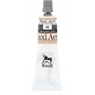 MAXI AKRYL 60 ml 2 ŻÓŁTA Z...