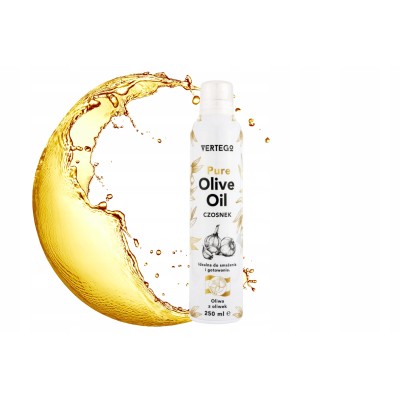 Oliwa z oliwek z czosnkiem...