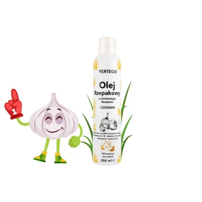 Olej Rzepakowy z czosnkiem,...