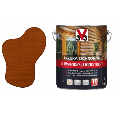 Lazura ochronna o wysokiej...