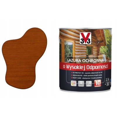 Lazura ochronna o wysokiej...