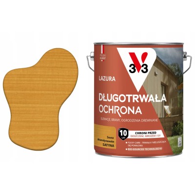 Lazura 10 lat ochrony sosna...
