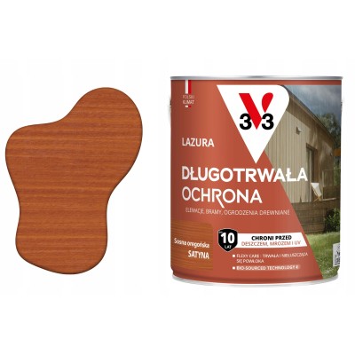 Lazura 10 lat ochrony sosna...