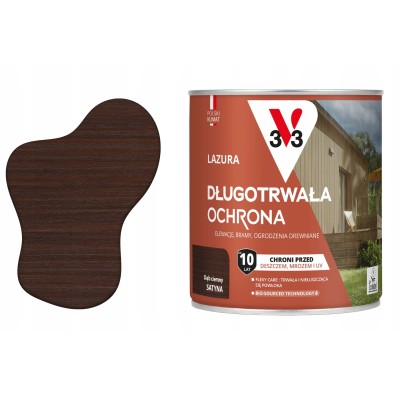 Lazura 10 lat ochrony dąb...